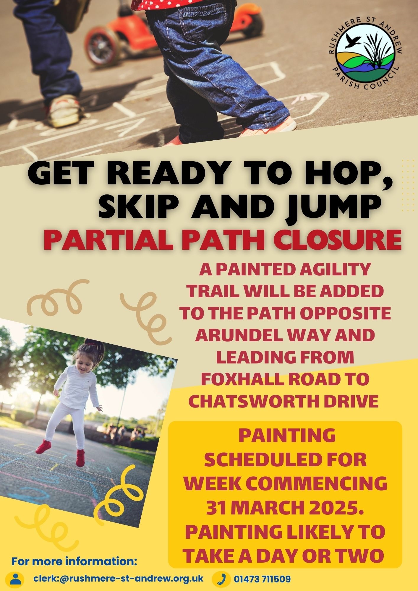 Painting to Commence week beginning 31st March 