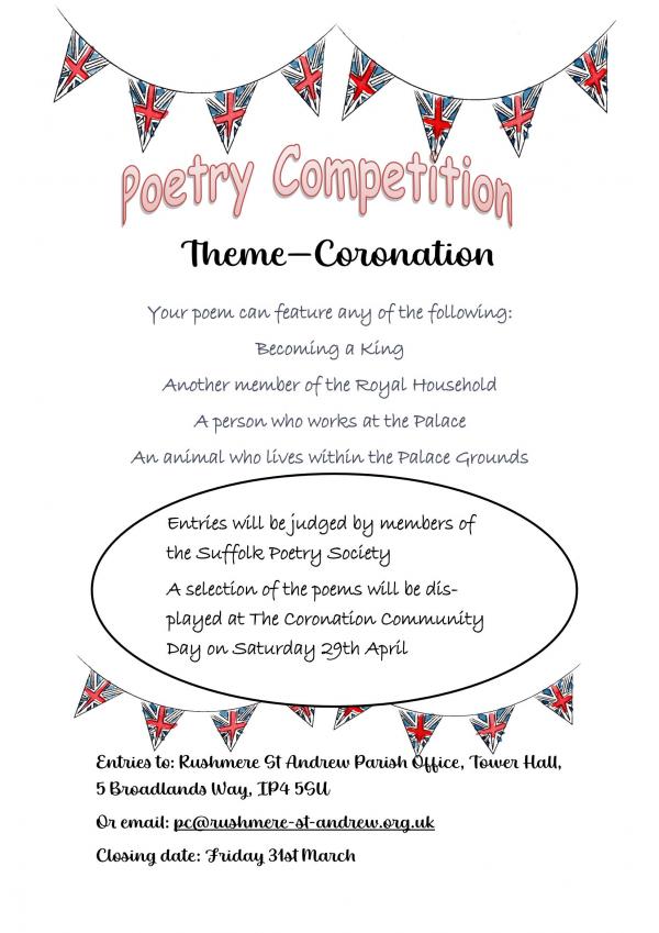 Rushmere St Andrew Parish Council Poetry Competition 2023 Page 1